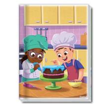 Caderno Brochura Capa Dura Turma Da Lala Feminino 80 Folhas Credeal