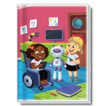 Caderno Brochura Capa Dura Turma Da Lala Feminino 80 Folhas Credeal