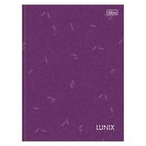 Caderno Brochura Capa Dura Universitário A4 1 Matéria 80 Folhas Lunix TILIBRA