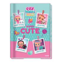 Caderno Brochura Capa Dura Universitário Cry Babies 80 Folhas CREDEAL