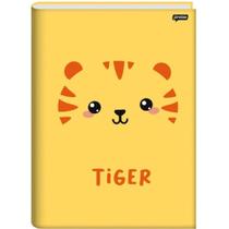 Caderno Brochura Capa Dura Universitário Cute Animals 80 Folhas JANDAIA