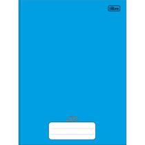 Caderno Brochura Capa Dura Universitário D+ Azul 48 Folhas