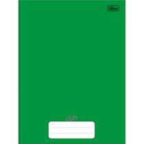 Caderno Brochura Capa Dura Universitário D+ Verde 96 Folhas