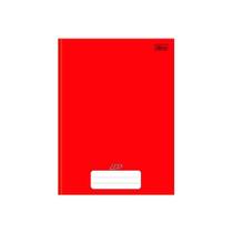 Caderno Brochura Capa Dura Universitário D+ Vermelho 48 Folhas - Tilibra