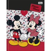 Caderno Brochura Capa Dura Universitário Top 48 Folhas Minnie Top Capa 01- Tilibra