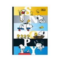 Caderno Brochura Colegial Capa Dura 160 Folhas Snoopy TILIBRA Estampa 4