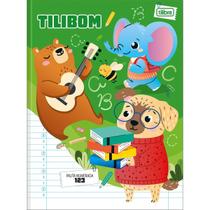 Caderno Brochura Cp Dura Tilibom Verde Pt Numeradas 123 80FL Caderno Brochura Cp Dura Tilibom Verde Pt Numeradas 123 80FL
