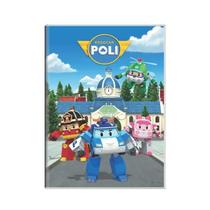 Caderno Brochura Grande Robocar Poli 80F