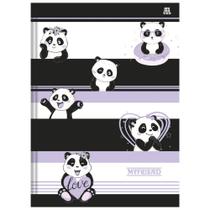 Caderno Brochura Grande Universitário My Friend 48 Folhas Capa Dura Animativa
