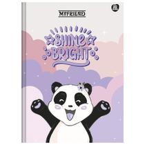 Caderno Brochura Grande Universitário My Friend 48 Folhas Capa Dura Animativa