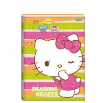 Caderno Brochura Hello Kitty Univ. 80 folhas - Jandaia
