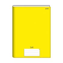 Caderno Brochura Jandaia 1/4 Amarelo 48 Folhas