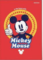 Caderno Brochura Mickey Mouse 80 Folhas - STAR SCHOOL