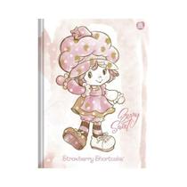 Caderno brochura Moranguinho 160 folhas decoradas
