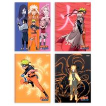 Caderno Brochura Naruto Shippuden 80F 1 Matéria Grande