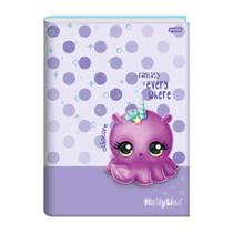 Caderno Brochura Pequeno 1/4 Capa Dura 80 Folhas Fluffyline JANDAIA