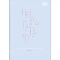 Caderno Brochura Pequeno 1/4 Capa Dura Happy 80fls