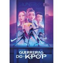 Caderno Brochura Pequeno Cap Dura 1/4 Guerreiras Kpop 80fls