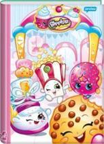 Caderno Brochura Pequeno Capa Dura Shopkins - 96 Folhas - Jandaia