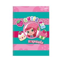 Caderno Brochura SD Universitário Moranguinho 80Fls Capa Dura