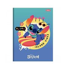 Caderno Brochura Stitch 80 folhas Disney Foroni