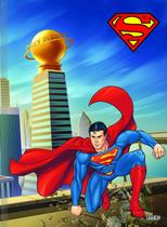 Caderno Brochura Superman Grande Super-Homem Escolar