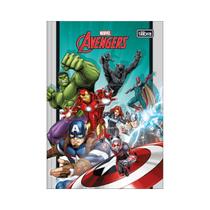 Caderno Brochura Tilibra 1/4 Avengers 1 Matéria 80 Folhas Capa Dura