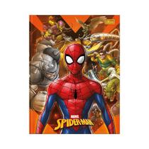 Caderno Brochura Tilibra Universitário Homem Aranha 80 Folhas Capa Dura