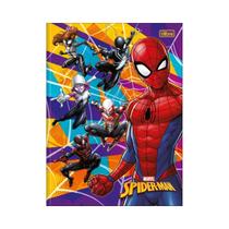 Caderno Brochura Tilibra Universitário Homem Aranha 80 Folhas Capa Dura