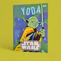 Caderno brochura univ. capa dura 80 fls yoda Caderno brochura univ. capa dura 80 fls yoda