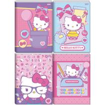 Caderno brochura univ cd 80fls hello kitty 72981 25