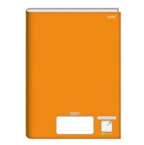 Caderno brochura univ cd quad 10x10mm laranja 96fls stiff fsc jandaia 5407655