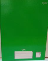 Caderno brochura univ cd sem pt/mg verde 96fls 05/pt stiff fsc