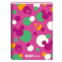 Caderno Brochura Universitário A4 1 Matéria 80 Folhas Capa Dura Mickey Arts JANDAIA
