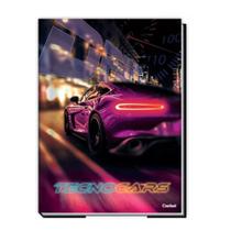Caderno Brochura Universitário A4 Capa Dura 96 Folhas TecnoCars CREDEAL