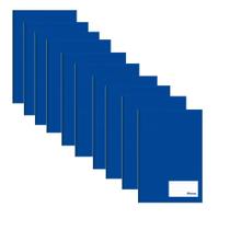 Caderno Brochura Universitário Capa Dura 48 Folhas Pct 10 Un. Foroni - Azul Caderno Brochura Universitário Capa Dura 48 Folhas Pct 10 Un. Foroni - Azul