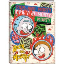 Caderno Brochura Universitário Capa Dura 80F Rick And Morty JANDAIA Caderno Brochura Universitário Capa Dura 80F Rick And Morty JANDAIA