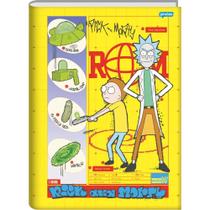 Caderno Brochura Universitário Capa Dura 80F Rick And Morty JANDAIA Caderno Brochura Universitário Capa Dura 80F Rick And Morty JANDAIA