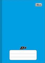 Caderno Brochura Universitário Capa Dura 96 Folhas Azul D+ Tilibra