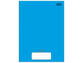 Caderno Brochura Universitário Capa Dura 96 Folhas Azul D+ Tilibra