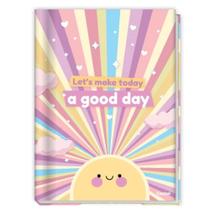 Caderno Brochura Universitário Capa Dura A4 1 Matéria 80 Folhas Arco-Íris CREDEAL