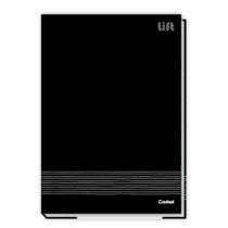Caderno Brochura Universitário Capa Dura A4 1 Matéria 80 Folhas Lift Credeal Preto