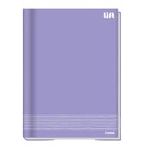 Caderno Brochura Universitário Capa Dura A4 1 Matéria 80 Folhas Lift CREDEAL