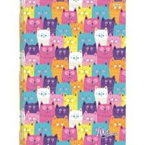 Caderno Brochura Universitário Capa Dura A4 80 Folhas Love ANIMATIVA