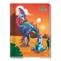 Caderno Brochura Universitário Capa Dura A4 80 Folhas Super Dino CREDEAL