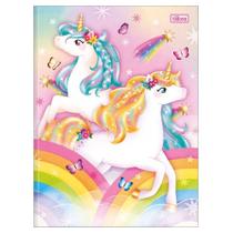 Caderno Brochura Universitário Capa Dura Blink Unicórnios 48 Folhas - Tilibra Caderno Brochura Universitário Capa Dura Blink Unicórnios 48 Folhas - Tilibra