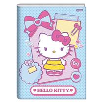 Caderno Brochura Universitário Capa Dura Hello Kitty 80 Folhas - Jandaia
