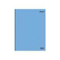 Caderno Brochura Universitário Capa Dura mais Azul 96 Folhas - TILIBRA