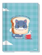 Caderno Brochura Universitário Lala Pets Gato 80 Fls Credeal