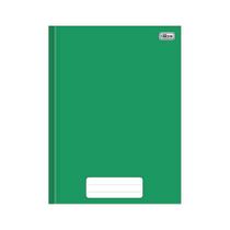 Caderno Brochura Verde 80 Folhas Pequeno - Tilibra